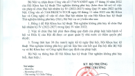 Công văn của Bộ Nội vụ đồng ý cho Hội VANDT tổ chức Đại Hội